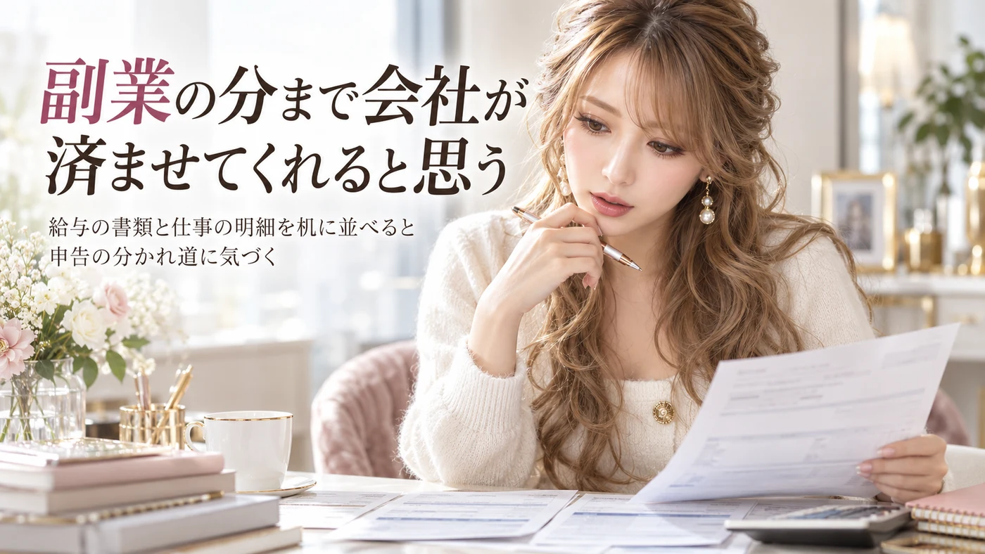 副業の分まで会社が済ませてくれると思う