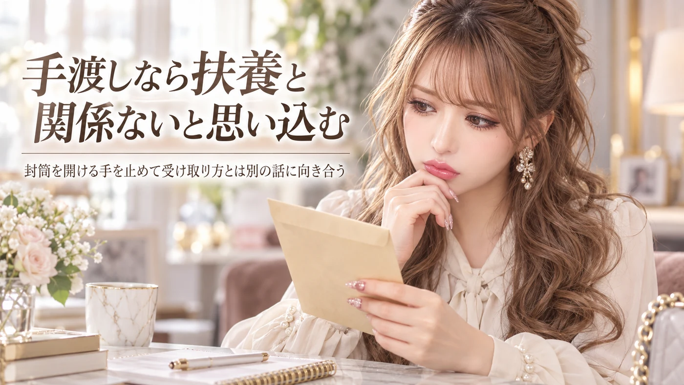 手渡しなら扶養と関係ないと思い込む