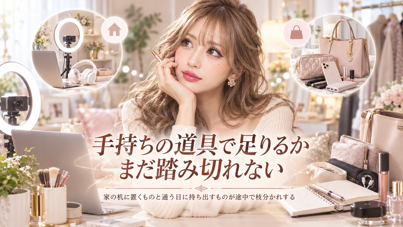 手持ちの道具で足りるかまだ踏み切れない
