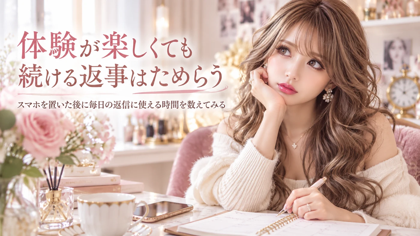 体験が楽しくても続ける返事はためらう
