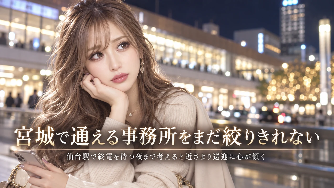 宮城で通える事務所をまだ絞りきれない
