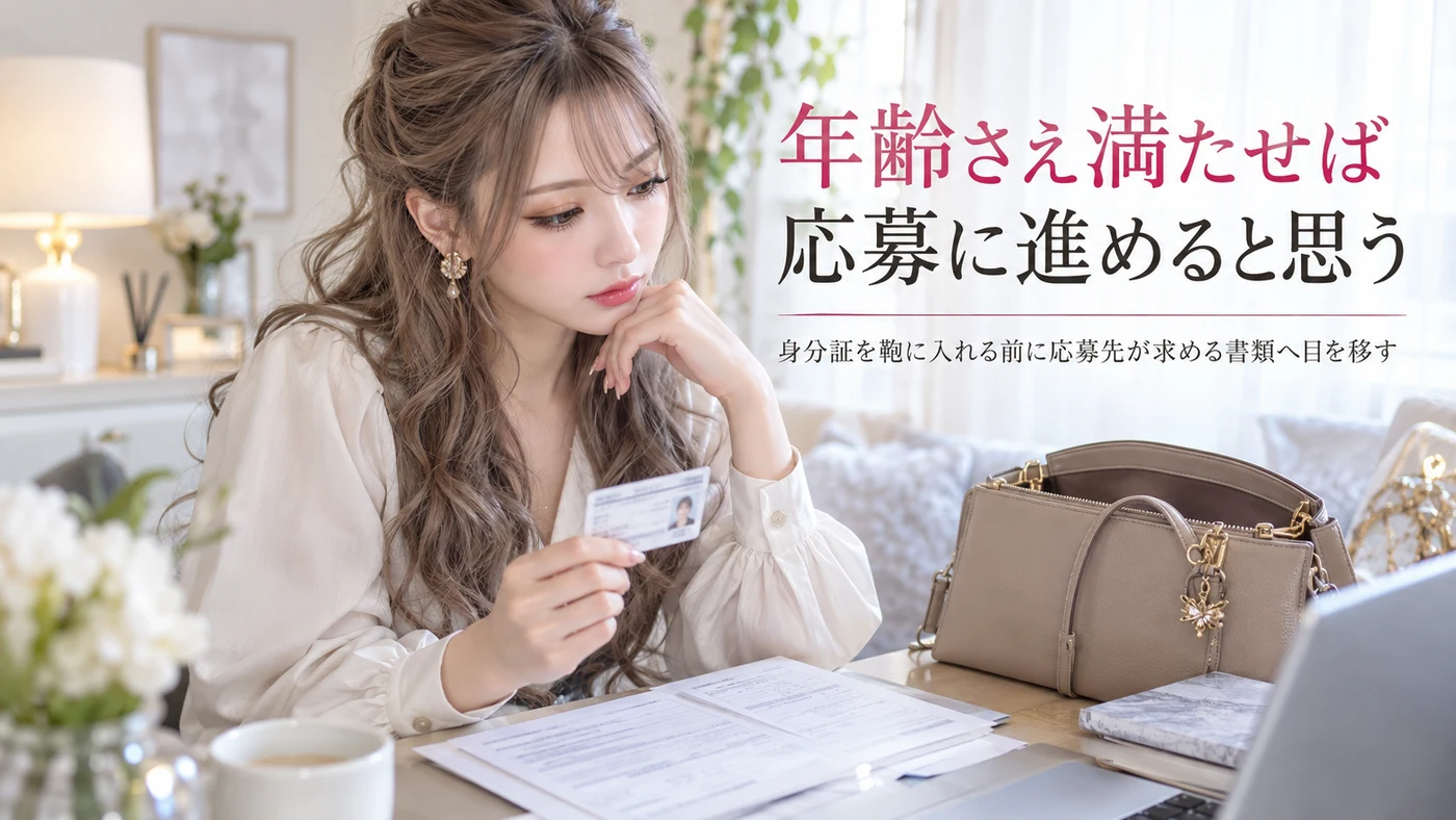 年齢さえ満たせば応募に進めると思う