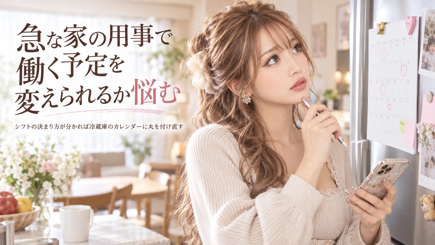自由出勤・在宅のイメージ画像