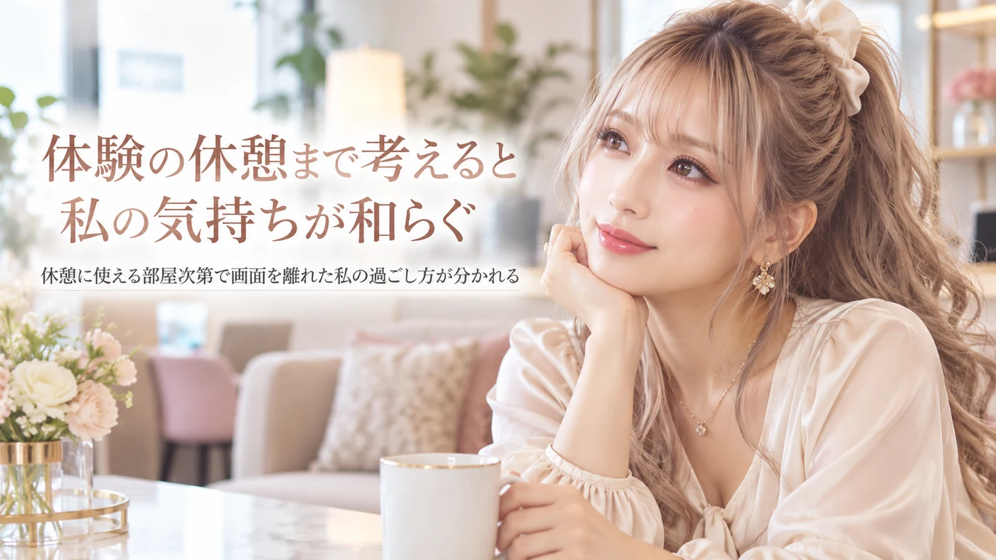 休憩室・女性スタッフのイメージ画像