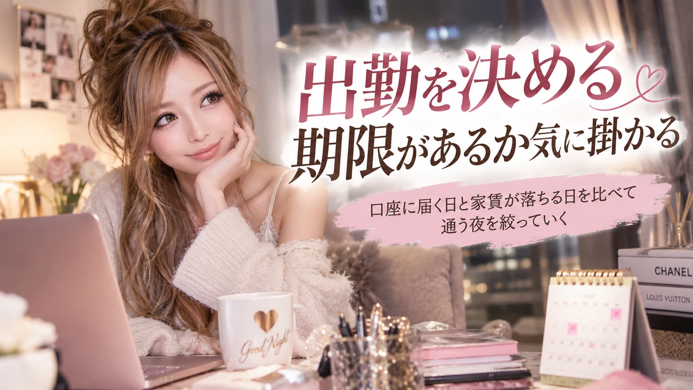 自由出勤・報酬のイメージ画像