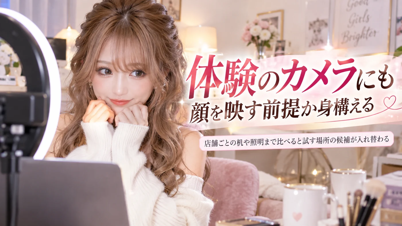 体験入店・顔出しなしのイメージ画像