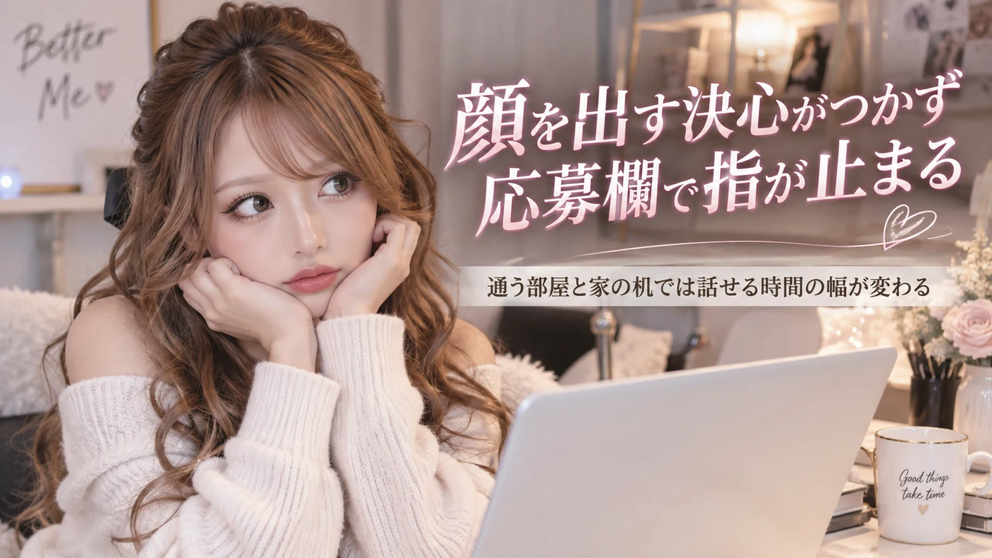 顔出しなし・在宅のイメージ画像