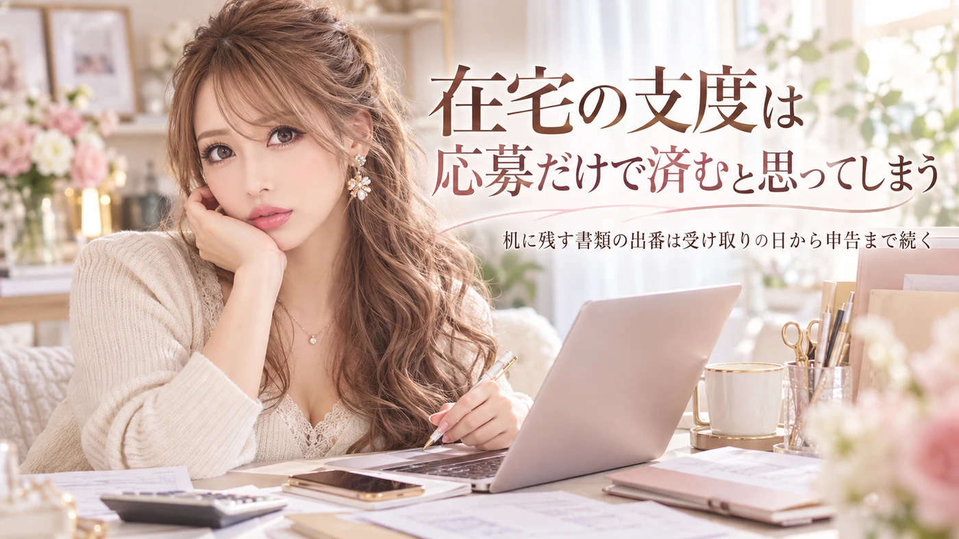 確定申告・在宅のイメージ画像