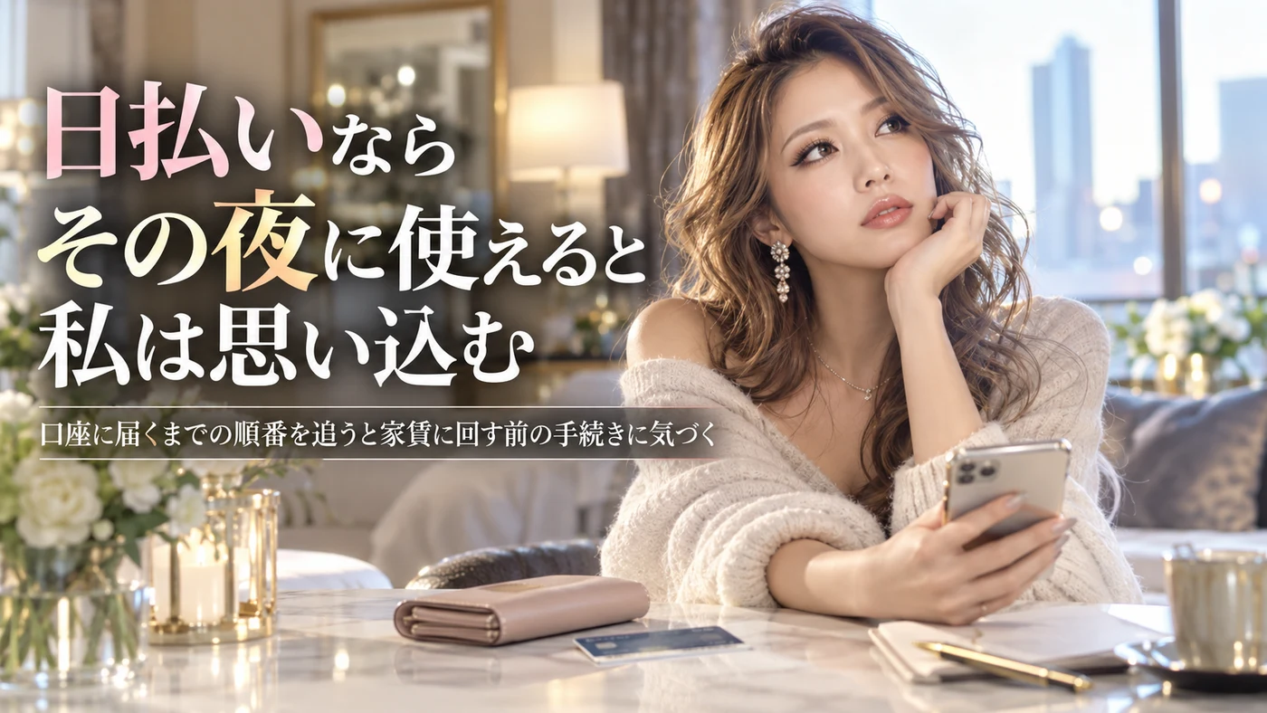 日払い・在宅のイメージ画像
