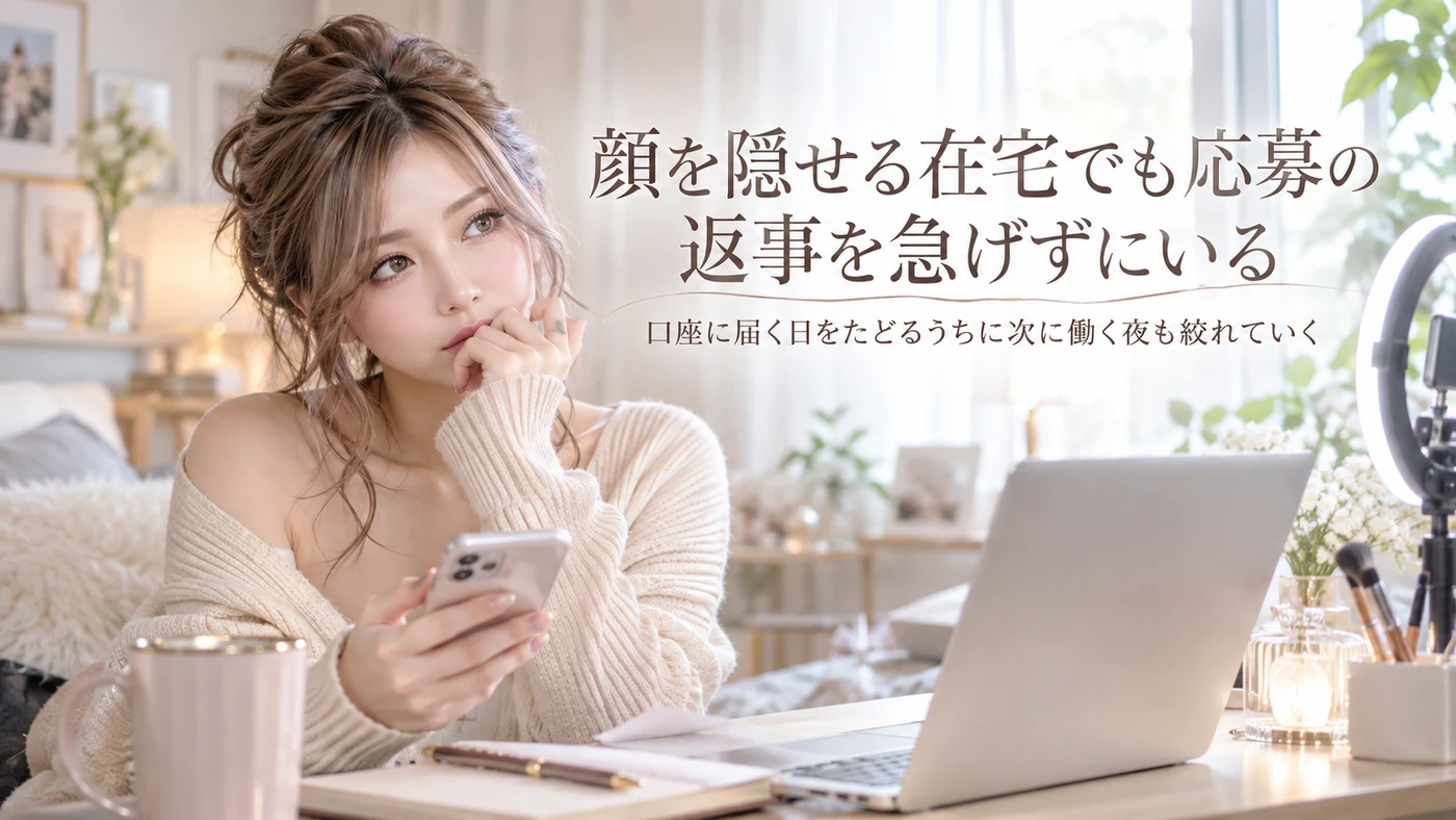 顔出しなし・営業時間のイメージ画像