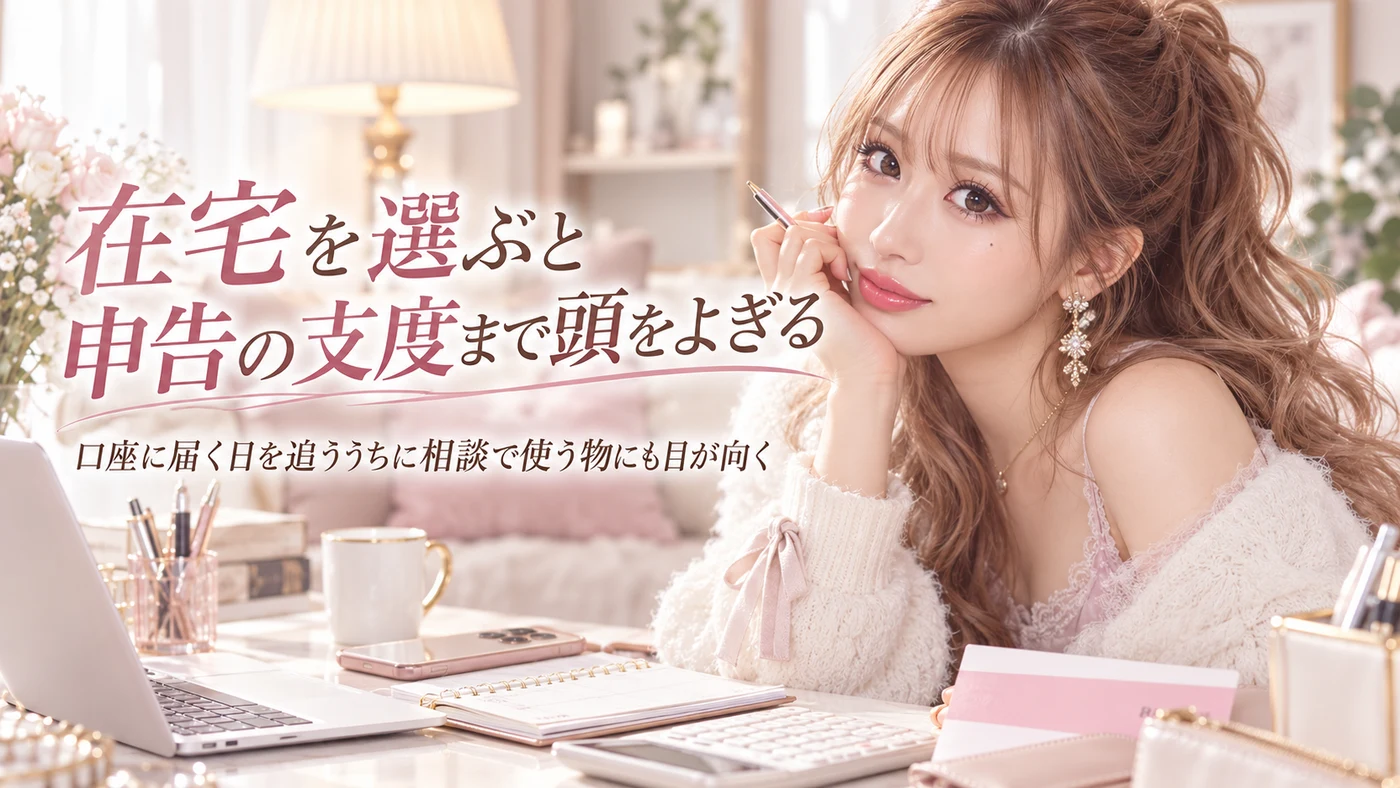 確定申告・在宅のイメージ画像